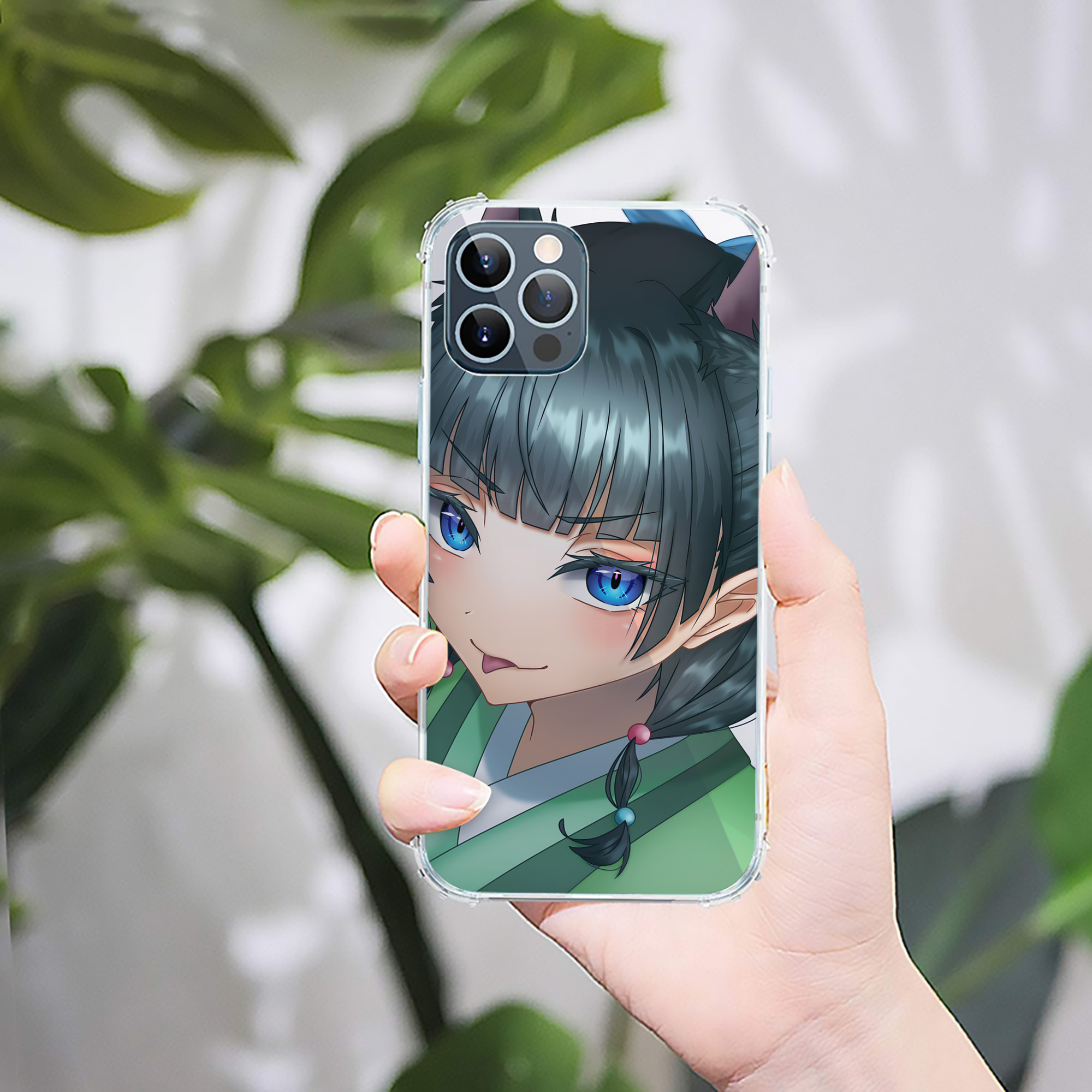 （画像用） 薬屋のひとりごと The Apothecary Diaries 【iPhone 12シリーズ対応】透明スマホケース（クリアソフトケース）